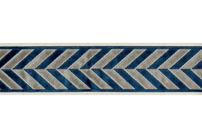 Picture of LEVEY VELVET TAPE-NAVY