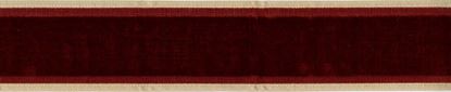 Picture of HOLLY VELVET TAPE-GARNET