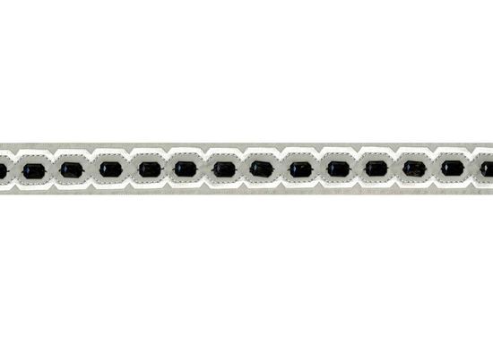 Picture of ANDREI BEADED TAPE-GREY