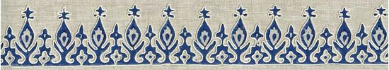 Picture of DALMATIA EMB. TAPE-LAPIS LAZULI