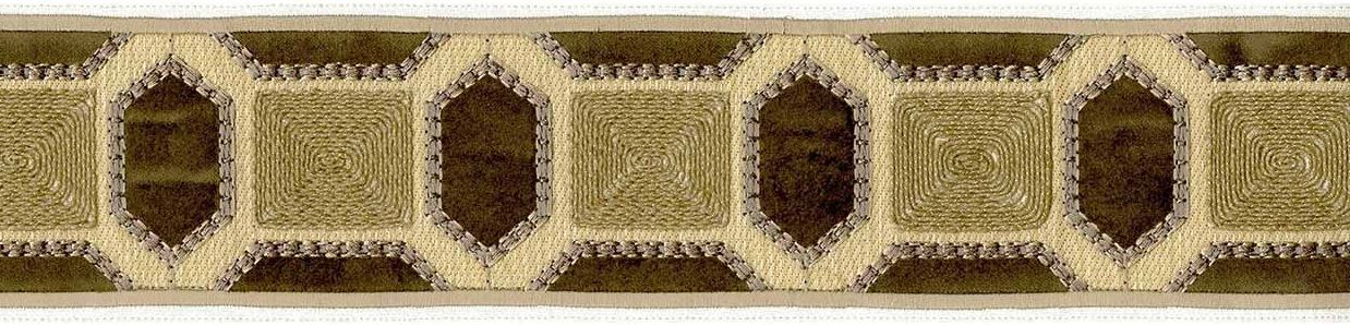 Picture of SANIBEL EMB. TAPE-CHOCOLATE