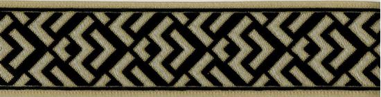 Picture of TROGIR VELVET TAPE-NOIR