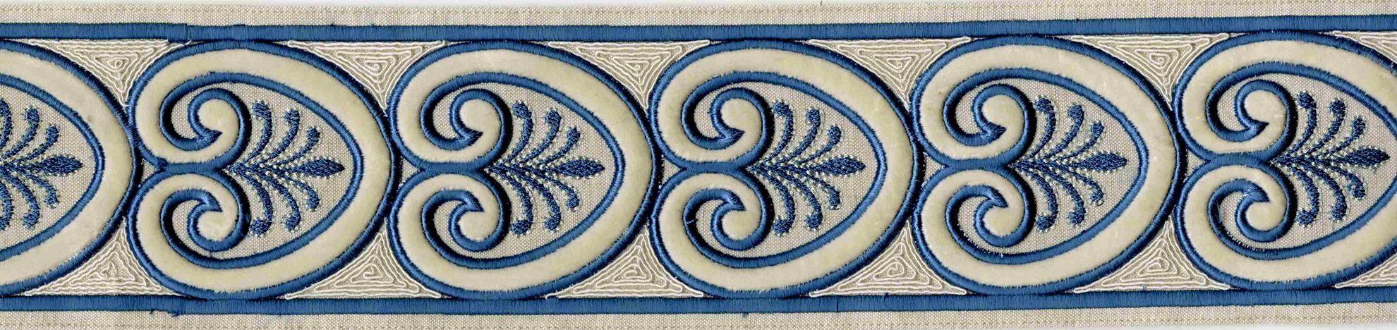 Picture of ROUEN EMB. TAPE-BLEU