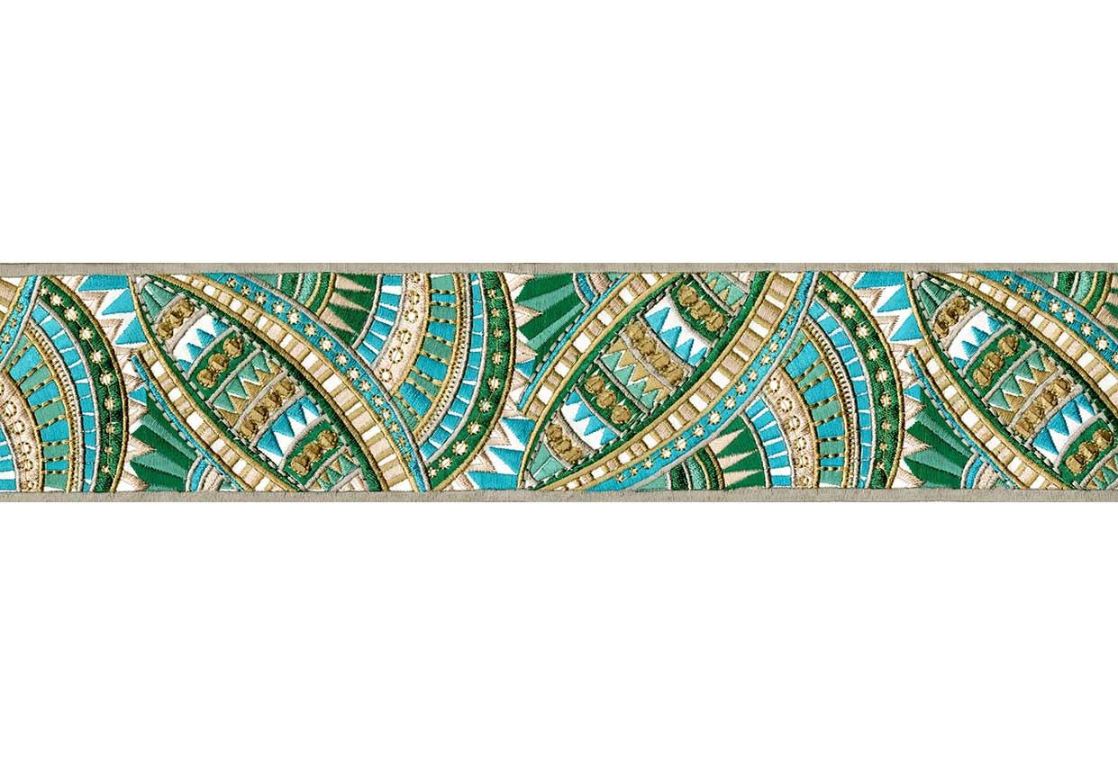 Picture of FAINA EMB. TAPE-EMERALD