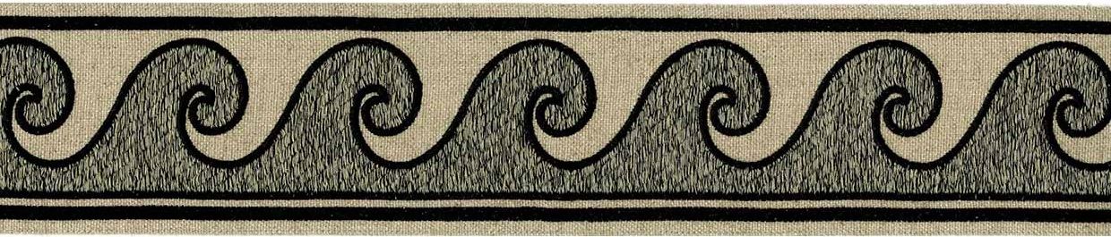 Picture of PENSACOLA EMB. TAPE-CHARCOAL