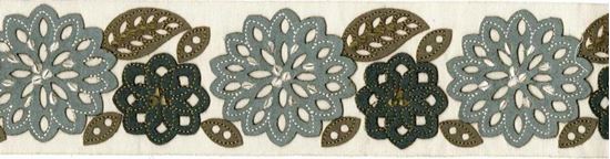 Picture of BRISBANE EMB. TAPE-AQUA