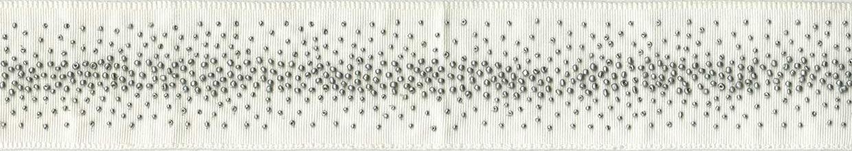 Picture of AVILA BEADED TAPE-WHITE