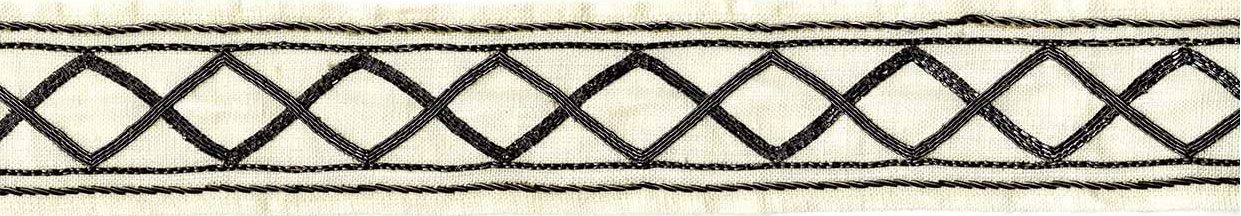 Picture of BISCAYNE EMB. TAPE-PEWTER