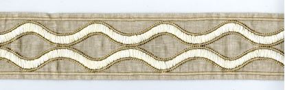 Picture of YAMUNA EMB TAPE-OATMEAL