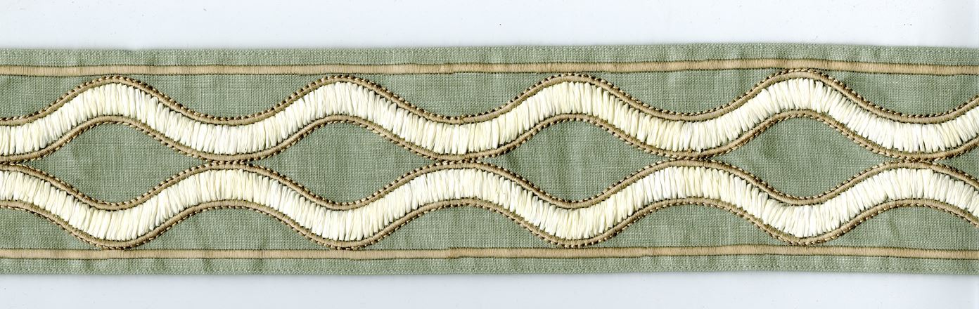 Picture of YAMUNA EMB TAPE-PISTACHIO