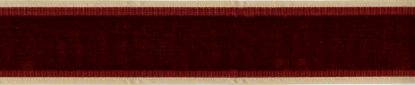 Picture of HOLLY VELVET TAPE-GARNET