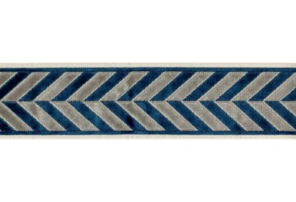 Picture of LEVEY VELVET TAPE-NAVY