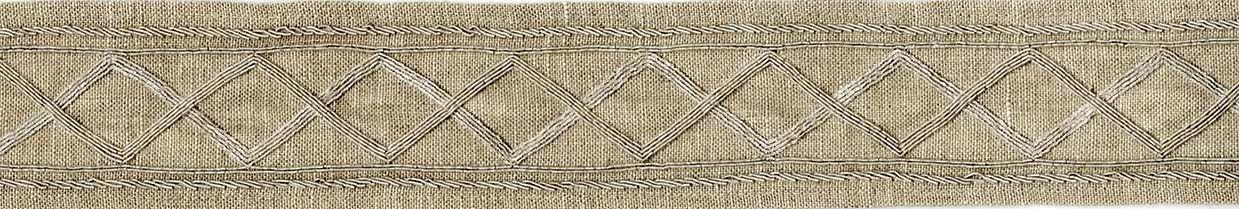 Picture of BISCAYNE EMB. TAPE-SILVER