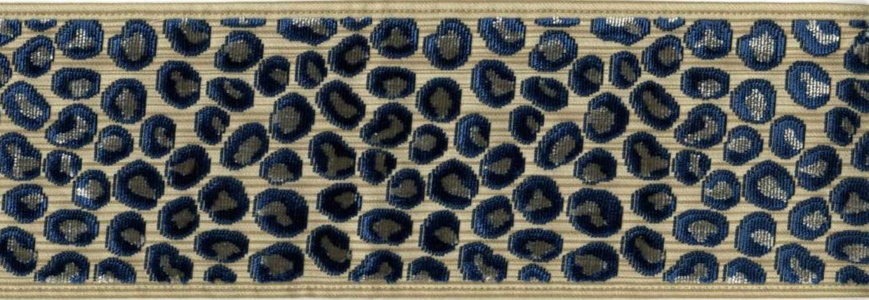 Picture of INVERELL VELVET TAPE-NAVY