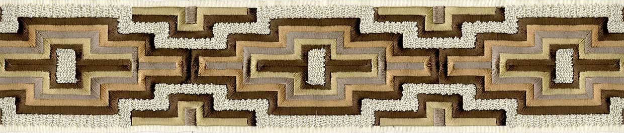 Picture of KIMBERLY EMB. TAPE-COFFEE