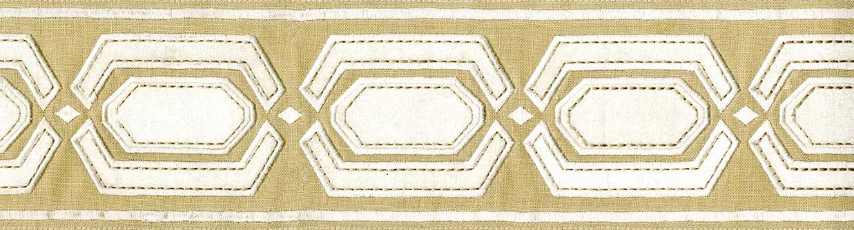 Picture of MOSSES EMB. TAPE-BEIGE