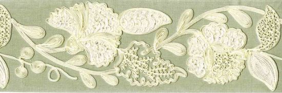 Picture of MALVERN EMB. TAPE-SEAFOAM